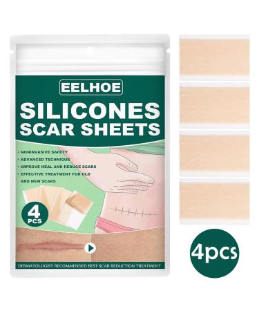 Silicone Gel Scar Patch | Fade Stretch Marks & Burn Scars | Hydrate Facial Skin | Smooth & Even Tone | One Size Fits All - Buy Online on GoSupps.com