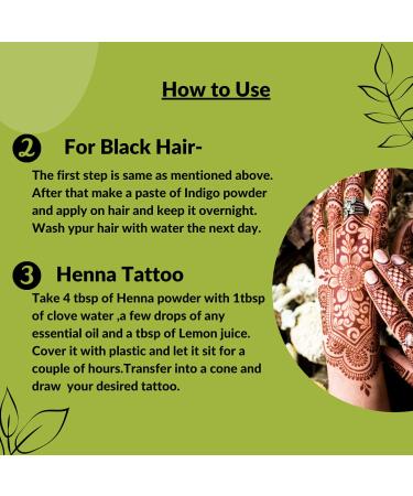 Mi Nature Henna Powder 227g - 100% Pure Natural Hair Dye from Rajasthan, India - Buy Online on GoSupps.com