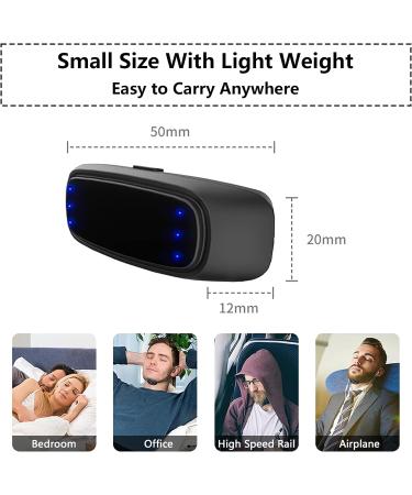 Electric Anti-Snoring Device | Variable Speed Stop Snoring Machine for Better Sleep | Vibration Pulse for Men and Women - Buy Online on GoSupps.com