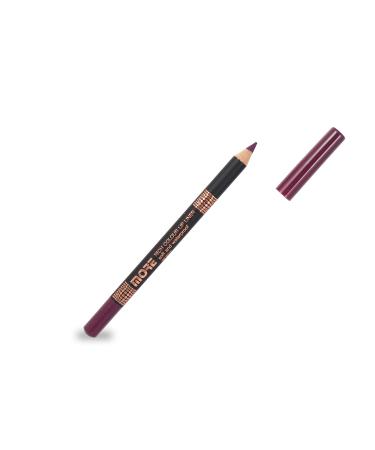 MORE COSMETICS Soft lip pencil in richer wine color water resistant easy to blend