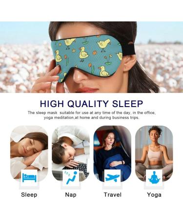 Haskirky Light Blocking Eye Mask: Breathable & Adjustable for Adults | Ideal for Travel, Yoga, Meditation, Office & Deep Sleep | Comfortable & Smooth Design - Buy Online on GoSupps.com