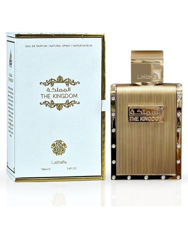 Lattafa The Kingdom Eau De Parfum Spray for Men 3.4 Ounce