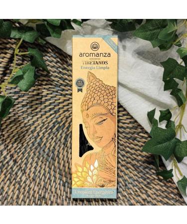 Premium Tibetan INCENSE. (Clean Energy - Energy Cleaning). Therapeutic and Organic. Hand Made. 8 count. An oriental and sweet fragrance with a floral explosion. Notes of Iris roses and violets combine perfectly with wood  - Buy Online on GoSupps.com