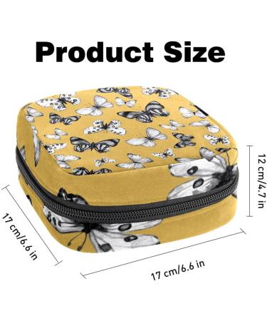 MUOOUM Menstrual Artery Bag - Women's Zipper Pouch for Tampons - Water Lotus Pattern 4.7x6.6 in - Perfect for Girls & Women - International Shipping Available - Buy Online on GoSupps.com