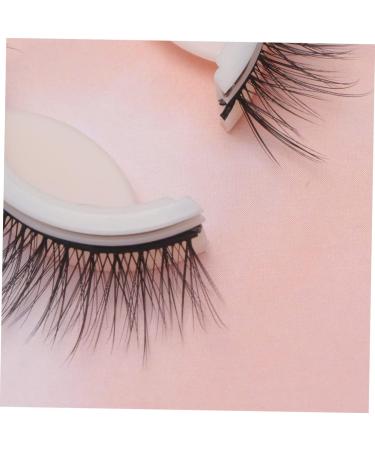 1pc No Glue Eyelashes Faux Eyelashes Artificial Eyelashes Fake Lashes Wispy Eyelashes Natural Looking Eyelashes Half Eyelashes Reusable Eyelashes Stick on Eyelashes Fluffy Set 3d - Buy Online on GoSupps.com