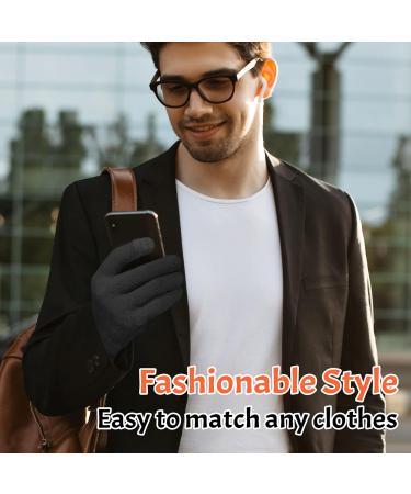 Migliore Wear Eczema Gloves for Adults - Moisturizing Cotton Gloves for Dry Hands - Touchscreen Black Gloves 2 Pairs - Men Women - Black-S/M - Buy Online on GoSupps.com