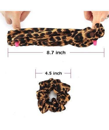 REJOL 100Pcs Elastic Hair Scrunchies for Women - Mixed Colors and Patterns for All Hair Types - Fashionable Matching Accessories - Buy Online on GoSupps.com