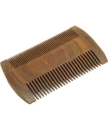 Peigne Moustache Emp che les Dents Arrondies Statiques Prise Confortable Peigne Barbe en Bois Double Face Taille Compacte pour un Usage Quotidien des Hommes - Buy Online on GoSupps.com