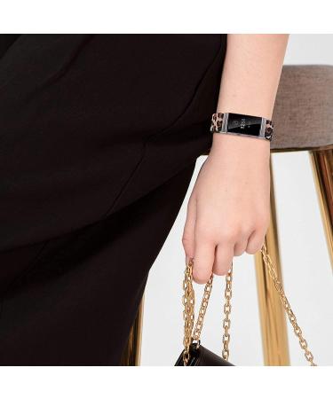 Joyozy Adjustable Elastic Bands for Fitbit Charge 3/4 - Leopard Cheetah Print - Buy Online on GoSupps.com