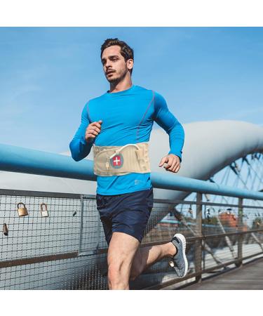 Inflatable Lumbar Belt for Back Support | Anti-Welding Kidney & Decompression Waist Belt for Lower Back Pain Relief - Buy Online on GoSupps.com