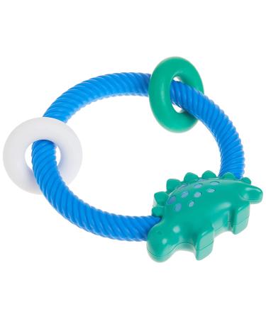 Itzy Ritzy Dino Silicone Teether & Rattle | Safe for 3+ Months - Buy Online on GoSupps.com