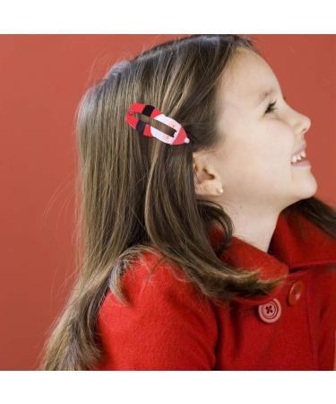 8pcs Christmas Hair Clips Set | Santa Snowman & Tree Accessories for Toddlers & Kids - Buy Online on GoSupps.com