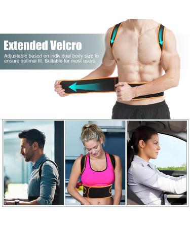 Posture Corrector for Men & Women | Adjustable Back Support Brace for Scoliosis & Pain Relief | Ideal Mother's Day Gift - Buy Online on GoSupps.com