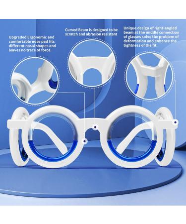 Hion Anti-Motion Sickness Smart Glasses | Ultra-Light Portable Nausea Relief for Travel Sports & Gaming - Blue-1 - Buy Online on GoSupps.com