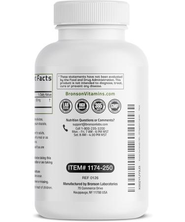 Bronson Saw Palmetto Extra Strength Supports Healthy Prostate Function & Urinary Health Support - Non GMO, 250 Vegetarian Capsules 250 Count (Pack of 1) - Buy Online on GoSupps.com