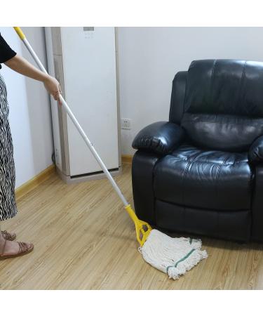 OFO Loop-End String Mop: Heavy Duty Commercial Industrial Mop with Extra Replacement Head - 59 Aluminium Pole - Buy Online on GoSupps.com