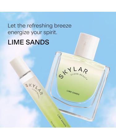 Skylar Lime Sands Eau de Parfum - Hypoallergenic & Clean Perfume for Women & Men Vegan & Safe for Sensitive Skin - Woody Citrus Perfume with Notes of Lime Sea Salt & Coconut Water - 50mL /1.7 Fl oz - Buy Online on GoSupps.com