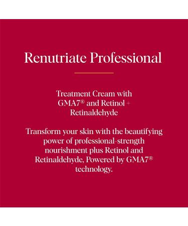 Renutriate Professional Retinol Face Cream - Anti Aging Moisturizer for Brighter Smoother Skin | USA-Made Retinol & Collagen Treatment for Wrinkle Repair - Buy Online on GoSupps.com