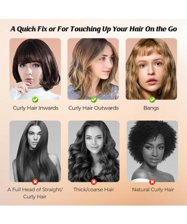 Buy SUNMAY Voga Plus Cordless Hair Straightener & Curler | Portable Travel-Friendly Ionic Ceramic Flat Iron | Rechargeable Wireless USB Dual Voltage - Perfect for On-The-Go Styling - Buy Online on GoSupps.com