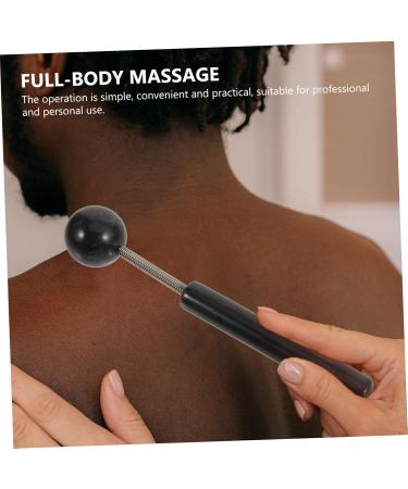 Buy Kisangel Spring Hammer Shoulder Massage Tool - Creative Black Bianstone Massager for Pain Relief - International Shipping - Buy Online on GoSupps.com