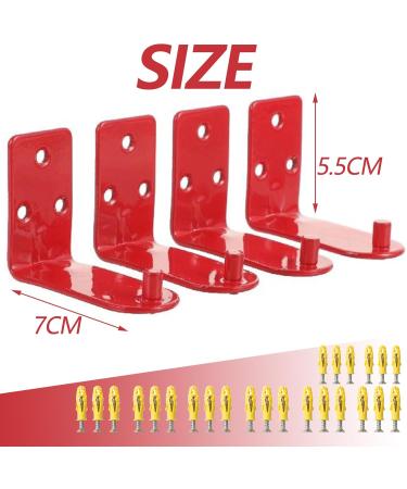  QSLKI 8PCS Fire Extinguisher Holder Universal Fire Extinguisher Holder Fire Hook up to 8 Kg Expansion Screws Home Office Schools Commercial Small and Compact Small and Comfortable Style 1 Model 1 - Buy Online on GoSupps.com