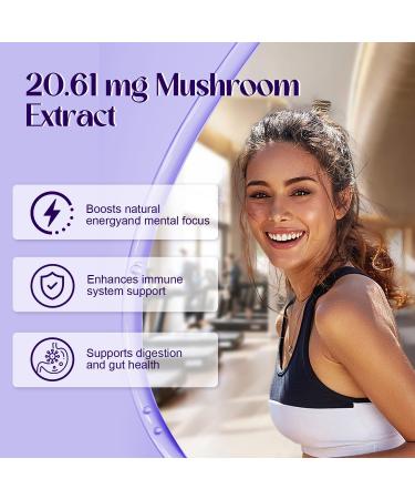L-Ergothioneine 11-in-1 Mushroom Supplement Antioxidants Supplement for Women with Resveratrol PQQ Spermidine Collagen Peptides Hyaluronic Acid Vitamin C&E Ceramide & SOD (30 Capsules) 30 Count (Pack of 1) - Buy Online on GoSupps.com