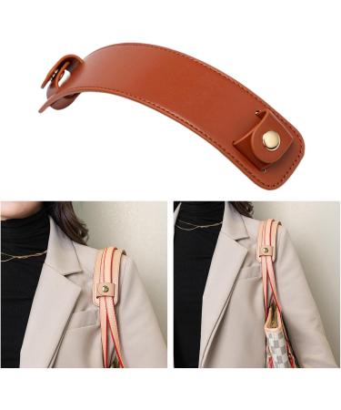 DYNWAVE Leather Shoulder Strap Pad Detachable Handle Wrap Pad for Purses Laptop Case Brown - Buy Online on GoSupps.com