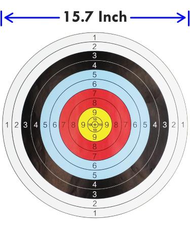 AKA Sports Gear Target Paper Pack - 30 Packs of 15.7 inch & 20 Packs of 23.6 inch - Buy Online on GoSupps.com
