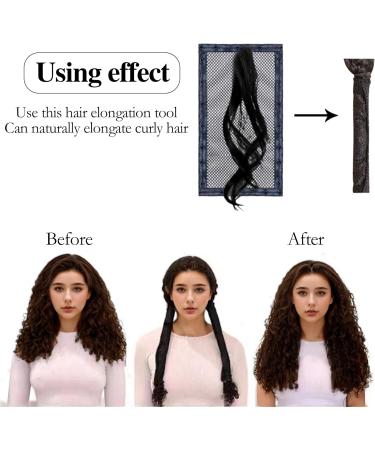 Hair Stretcher for Curly Wavy & Ringlet Hair - Lengthening Net & Styling Tools for Perfect Curls - Buy Online on GoSupps.com
