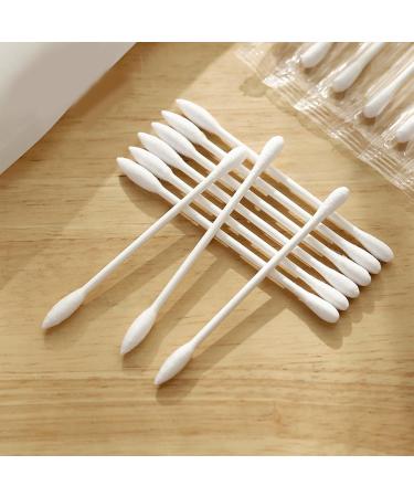 Buy Individually Wrapped Cotton Swabs | Round & Pointed Double Cotton Tipped Applicators for Ear & Beauty Care International Shipping Available - Buy Online on GoSupps.com