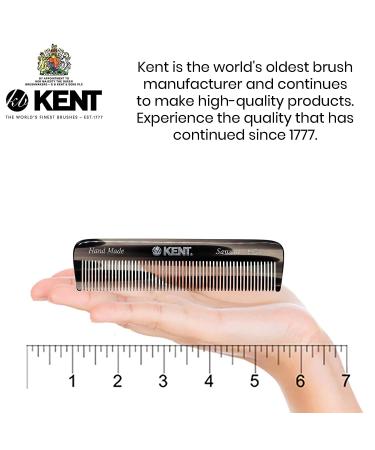 Kent Graphite Beard Combs Set - 3 Piece Beard Care Kit for Men, Travel and Home Use - Buy Online on GoSupps.com