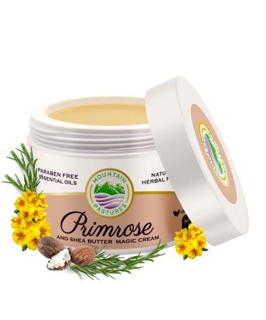 Primrose Magic Cream-Foot Care Ointment for Peeling and Exfoliation-Intensive Care for Dry  Cracked  Calloused Feet and Elbows-Softening Lotion with Shea Butter  Primrose Oil and Natural Ingredients  Large