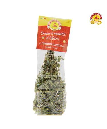 TuttoCalabria Dried Calabrian Oregano on the Stem 40g - Authentic All Natural Non-GMO from Italy - Buy Online on GoSupps.com