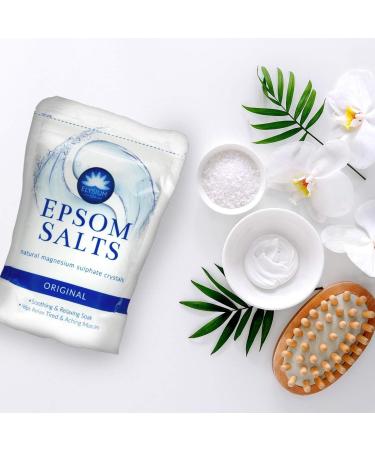 Elysium Spa Epsom Bath Salts 450g - Natural Magnesium Sulphate for Purifying, Relaxing, and Unwinding | Original Scent - Buy Online on GoSupps.com