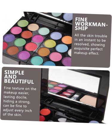 Beavorty 4 Makeup Blush Makeup Lipstick Eyeshadow Palette Makeup Kit Lip Gloss Blush Makeup Kit Powder Makeup Box Eyeshadow Suite medium as shown - Buy Online on GoSupps.com