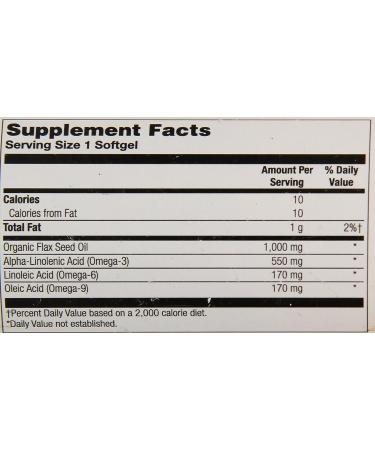 Thompson Flaxseed Oil Softgel 1000mg 100ct - Pure Seed Extract | Plastic Bottle - Buy Online on GoSupps.com