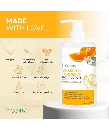Turmeric Lotion for Dark Spots - Natural Skin Brightening Cream for Acne Scars & Hyperpigmentation - Even Tone Your Skin Today - Buy Online on GoSupps.com