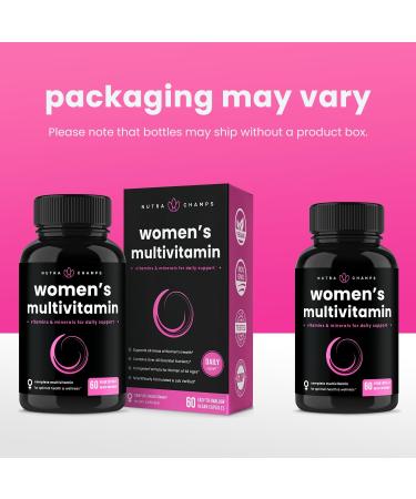 NutraChamps Multivitamin for Women 240 Count Vitamins A B C D E Biotin Folic Acid Womens Gummy Multivitamins Chewable Daily (Pack of 2) 120 Count (Pack of 2) - Buy Online on GoSupps.com