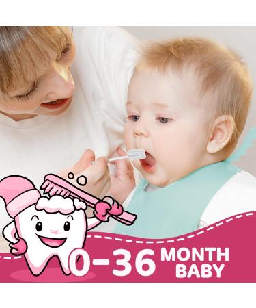 110Pcs Baby Tongue Cleaner & Toothbrush Set | Newborn Oral Care & Gum Cleaner for 0-36 Months | Disposable Infant Dental Care - Buy Online on GoSupps.com