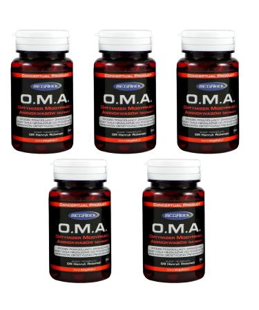 MEGABOL OMA - Weight Gain - Metabolism Activator for Men - Optimization of Protein Balance (280 Capsules)