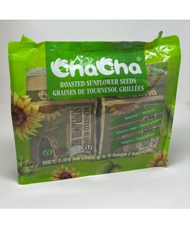 Original Roasted Sunflower Seeds Compatible with ChaCha (4 x 260 g)