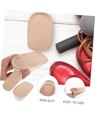 FRCOLOR 2pcs Forefoot Cushion Heels - Running Insoles for Men & Women - Invisible Achilles Tendon Pad - Leather Inserts for High Heels & Closed Toe Shoes - Buy Online on GoSupps.com
