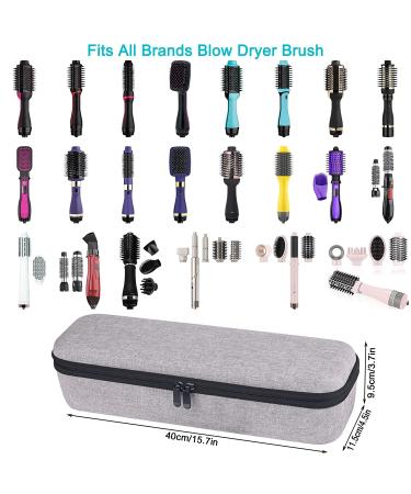 Hard Travel Case for Revlon Hair Dryer Brush - Portable & Lightweight Storage Bag for One Step Volumizer Plus 2.0 Hot Air Brush - Hot Tools Volumizer Case - Buy Online on GoSupps.com