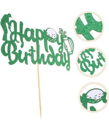 VILLFUL 5pcs Golf Cake Insert Paper Cup Man Toothpick - Buy Online on GoSupps.com
