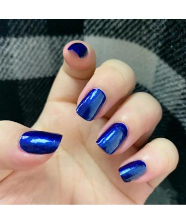 Buy COSMOO Blue Nail Polish | 12ml Quick Dry Shimmer Iridescent Ultrachrome Nail Lacquer - International Shipping Available - Buy Online on GoSupps.com