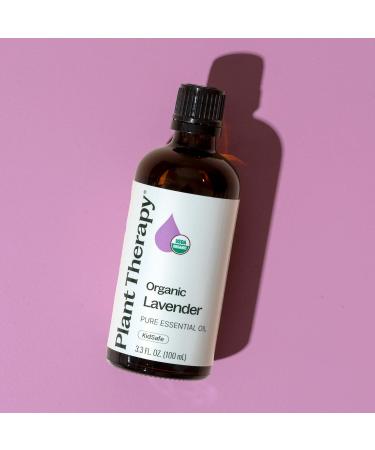 Plant Therapy Organic Lavender Essential Oil 100% Pure USDA Certified Organic Undiluted Natural Aromatherapy Therapeutic Grade 100 mL (3.3 oz) - Buy Online on GoSupps.com