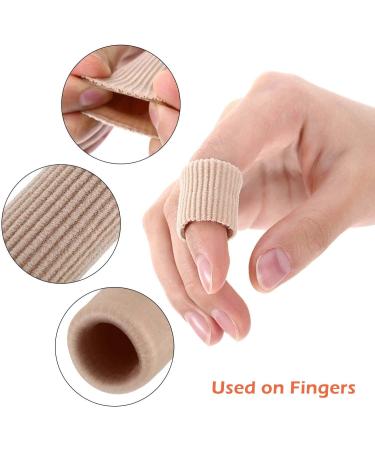 Juhonnz 5-Pack Silicone Toe Caps - Professional Protection Tube Sleeves for Pain Relief & Corns - Soft Gel Comfort 15cm Length - Buy Online on GoSupps.com