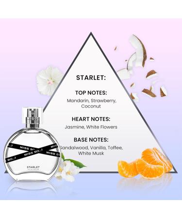 So ... Miss Set - Gift Collection - Starlet Sugar Rush and Sunset Sky Perfumes for Women - Elegant Vanilla Perfume Notes - Cruelty-Free - 3 pc - Buy Online on GoSupps.com