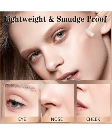 Moisturizing Matte Liquid Foundation Beauty Wand - Full Coverage Lightweight Makeup for Dry Skin - Waterproof and Natural Finish - Buy Online on GoSupps.com