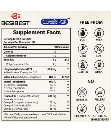 Buy CoQ10 600mg & 1000mg Liposomal Ubiquinol Supplement Bundle | Premium Quality & International Shipping - Buy Online on GoSupps.com